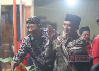 Kader Banteng Karanganyar Kompak Ikuti Tradisi Bersih Dusun