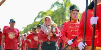 Sri Mulyani Pimpin Gelaran Kirab Piala Adipura di Klaten