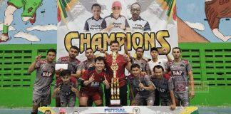 Bulls Warrior, Klub Futsal Binaan Mas Boby Juarai DPRD Cup