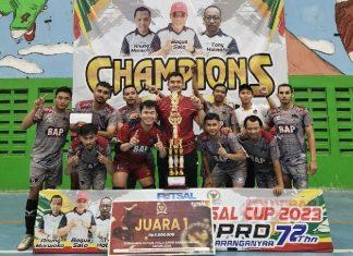 Bulls Warrior, Klub Futsal Binaan Mas Boby Juarai DPRD Cup