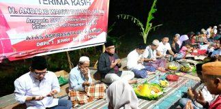 Andang Selesaikan Pembangunan Jalan di Kedungcino