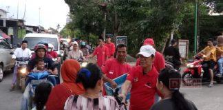 Adi Purwanto Bagikan Takjil dan Buka Puasa Bareng Repdem Kota Pekalongan