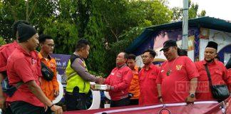 Aksi Simpatik Banteng Kota Pekalongan ke Petugas Pospam Lebaran