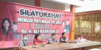Bersama Ratusan Kader dan Simpatisan, Ali Badrudin Gelar Silaturahmi Menuju Pati Maju