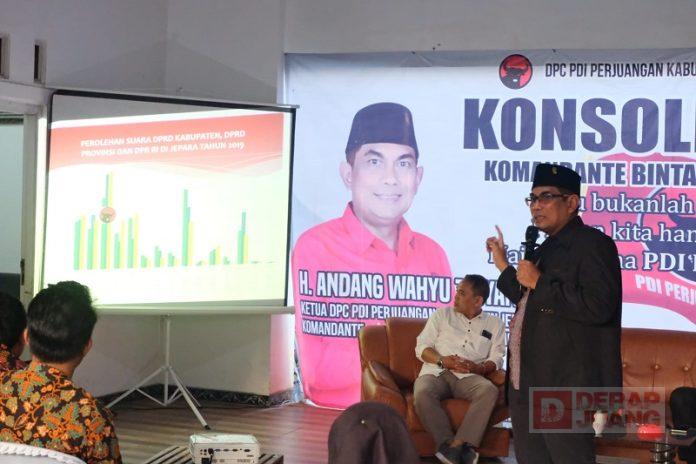 Andang Semua Kader Partai Harus Satu Komando dan Kuatkan Koordinasi