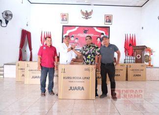Andang Support Kursi Roda Bagi Komandan Tempur Elektoral Bintang Dua