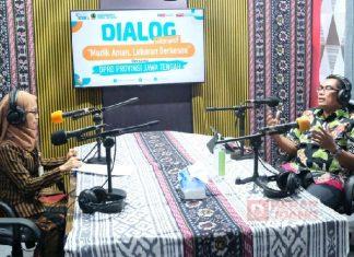 Berdialog di R-Lisa FM, Andang Bahas Pembangunan Jalan Persiapan Lebaran
