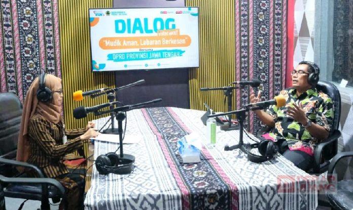 Berdialog di R-Lisa FM, Andang Bahas Pembangunan Jalan Persiapan Lebaran