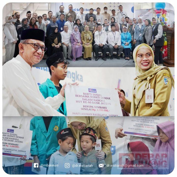 Bupati Demak Apresiasi Langkah Positif Bank Jateng Refleksikan Hari Jadi