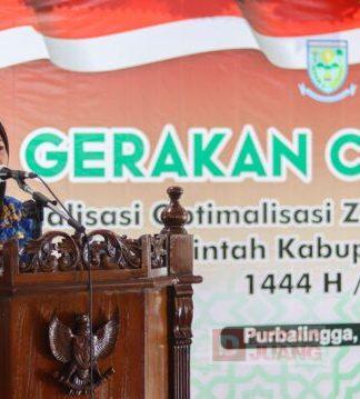Bupati Tiwi Dorong ASN Purbalingga Bayar Zakat Melalui Baznas