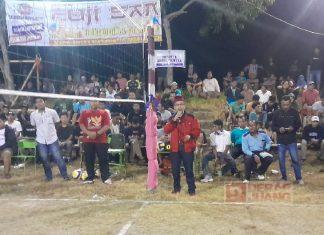 Cara Dukung Potensi Pemuda, Eko Budi Santoso Hadiri Acara Turnamen Voli