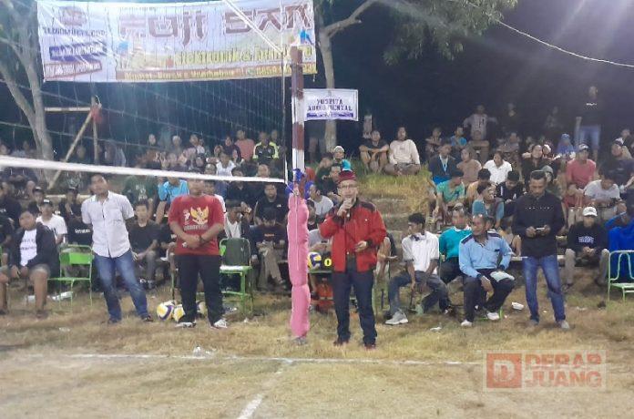 Cara Dukung Potensi Pemuda, Eko Budi Santoso Hadiri Acara Turnamen Voli