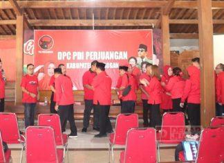 DPC PDI Perjuangan Grobogan Sambut Hari Raya Idul Fitri Melalui Konsolidasi