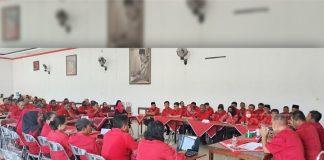 DPC Pati Gelar Rakor dan Konsolidasi Beri Penguatan Bacaleg PDI Perjuangan