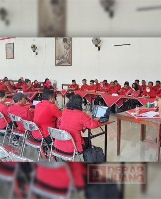 DPC Pati Gelar Rakor dan Konsolidasi Beri Penguatan Bacaleg PDI Perjuangan