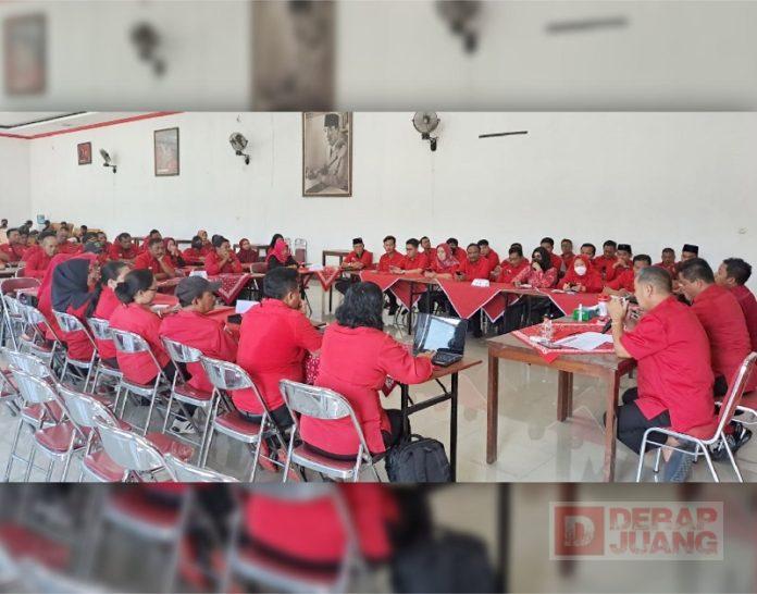 DPC Pati Gelar Rakor dan Konsolidasi Beri Penguatan Bacaleg PDI Perjuangan