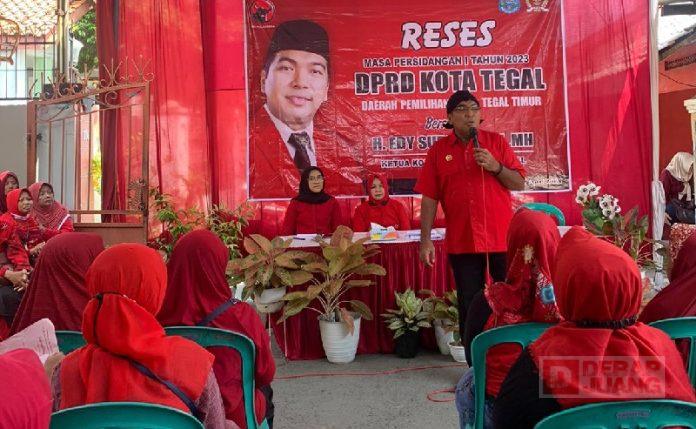 Dalam Reses, Mas Uyip Ajak Kader Partai Menangkan Pemilu 2024