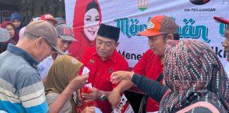 Dewi Aryani Berbagi Ribuan Paket Sembako dan Takjil di Dapil