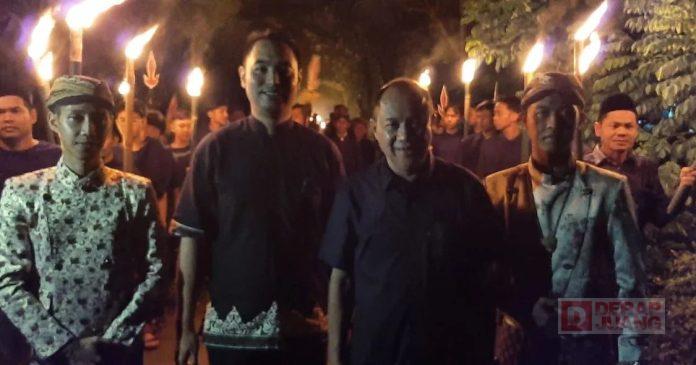 Didampingi David, Sadewo Hadiri Prosesi Lebaran Penganut Islam Kejawen Grumbul Kalitanjung