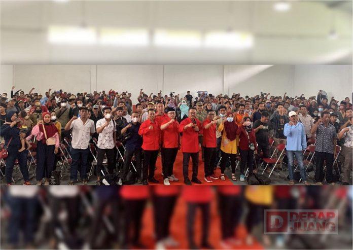 Edy Wuryanto Kumpulkan Komandan Tempur Elektoral Bintang Satu se-Dapil 4