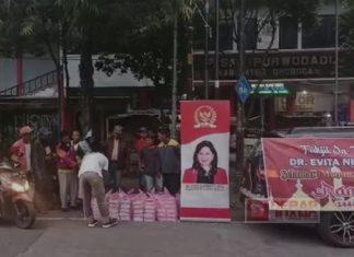 Evita Nursanty Bagi Ribuan Takjil di Grobogan dalam Nuansa Ramadhan