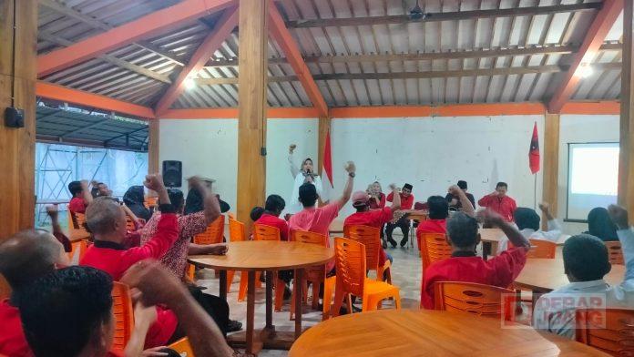 Gelar Konsolidasi di Kecamatan Banjarnegara, Sri Ruwiyati Kader Tak Kecewakan Cita-cita Ibu Mega