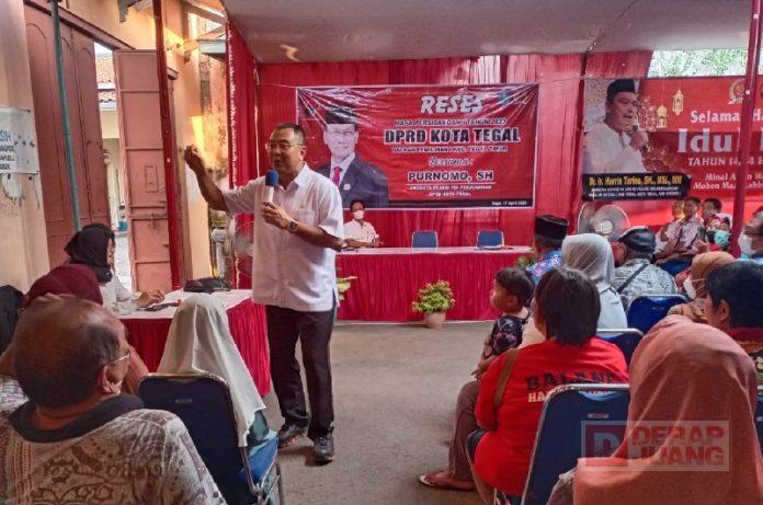 Hadir dalam Reses Purnomo, Harris Turino Berikan Pesan pada Kader