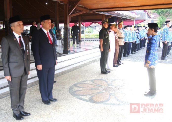 Hadiri Upacara Peringatan Hari Otda XXVII, Taufik Sektor Industri Penggerak Perekonomian