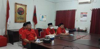 Ikuti Rapat Daring DPP Partai, PDI Perjuangan Banyumas Optimis Menangkan Ganjar