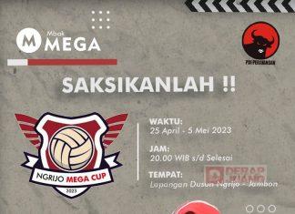 Ingin Gali Potensi Pemuda, Mbak Mega Adakan Kejuaraan Bola Voli Mega Cup