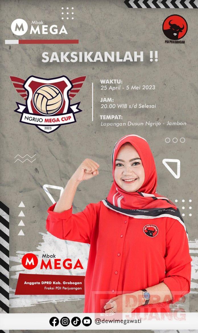 Ingin Gali Potensi Pemuda, Mbak Mega Adakan Kejuaraan Bola Voli Mega Cup