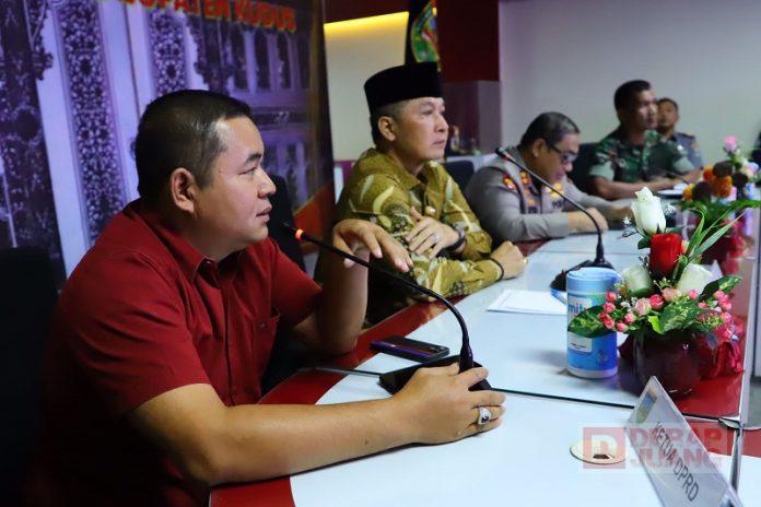 Jaga Kondusivitas, Masan Ikuti Rakor Persiapan Idul Fitri 2023