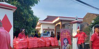 Bareng Ali Badrudin, Korps KJ Pati Distribusikan Makanan Berbuka dari Mbak Casytha