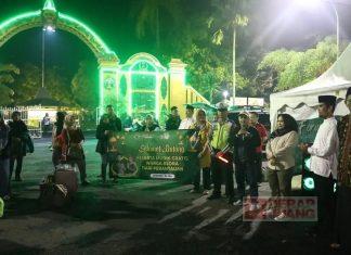 Mbak Etik Sambut Kedatangan Perantau Program Mudik Gratis