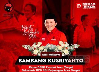 Mengenang Bambang Kusriyanto, Berpulang Sebagai Kesatria Ideologis Partai