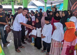 Mengisi Kegiatan Ramadhan, Mika Bagikan Takjil dan Santunan Anak Yatim Piatu