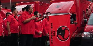 Menuju Menang Spektakuler Hattrick 2024, DPD Partai Luncurkan 13 Mobil SICITA