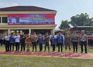 Mudik Aman dan Berkesan, Sri Sumarni Hadiri Apel Gelar Pasukan Operasi Candi 2023