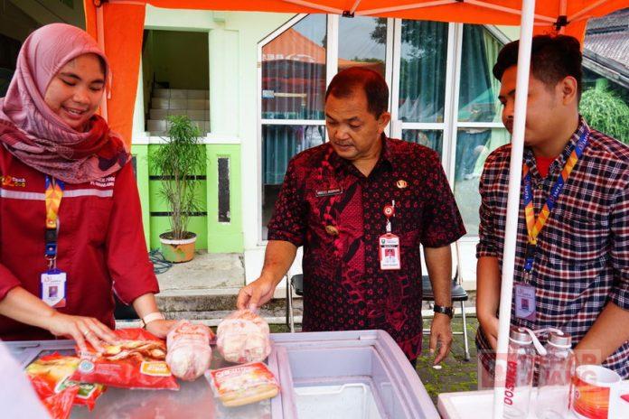 Ngesti Nugraha Buka Bazar Pangan Murah