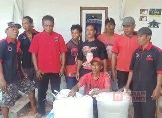 Optimalkan Sektor Pertanian, Taufik Nurhidayat Berikan Bantuan Gabah Kering Giling