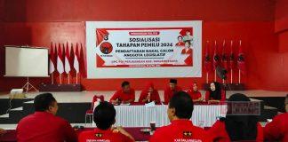 PDI Perjuangan Banjarnegara Gelar Konsolidasi dan Sosialisasi Tahapan Pemilu 2024