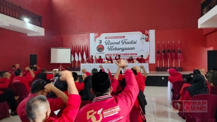 PDI Perjuangan Banjarnegara Selenggarakan Halal Bi Halal Kader Partai(2)