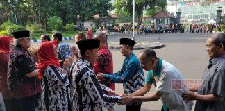 Pasca Lebaran, Sadewo Pimpin Apel Hari Pertama Masuk Kerja