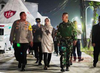 Pastikan Kesiapan Petugas Jaga, Bupati Demak Tinjau Pospam Lebaran 2023