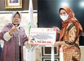 Pemkab Demak Peroleh Bantuan Ekskavator dari Mensos RI
