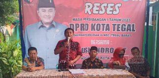 Reses, Kusnendro Tampung Aspirasi Warga Debong Lor