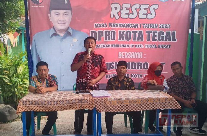 Reses, Kusnendro Tampung Aspirasi Warga Debong Lor (2)