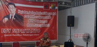 Reses Masa Sidang I 2023, Edy Supriyanto Serap Aspirasi Masyarakat