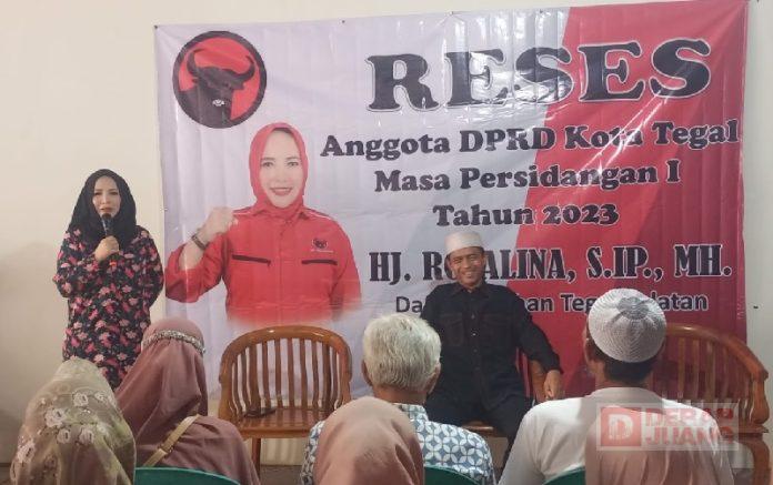 Rosalina Gelar Reses Bersama Ratusan Konstituen