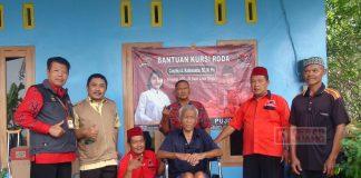 Salurkan Bantuan Kursi Roda Mbak Casytha, Pujiyono: Semoga Bermanfaat